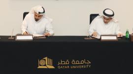 جانب من توقيع الشراكة