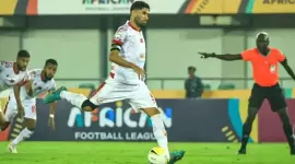 من مباراة الذهاب بين الوداد وإنييمبا