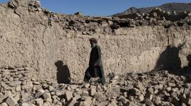 آثار الزلزال