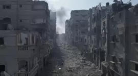 آثار العدوان الإسرائيلي على قطاع غزة