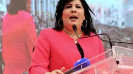 رئيسة الحزب الدستوري الحر عبير موسي