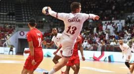 مباراة منتخب قطر مع نظيره الإماراتي