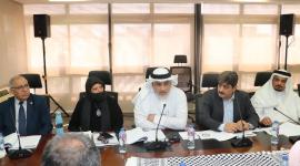 جانب من المشاركة القطرية في الاجتماع