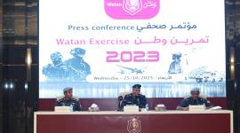 جانب من المؤتمر الصحفي