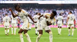 احتفال لاعبو ريال مدريد