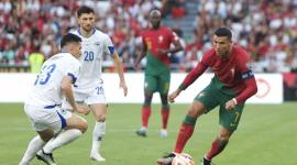 مباراة سابقة بين البرتغال والبوسنة والهرسك