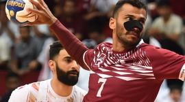 من مباراة اليوم بين قطر والبحرين