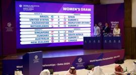 جانب من مراسم القرعة