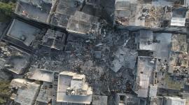 آثار العدوان الإسرائيلي على قطاع غزة