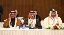 جانب من المشاركة القطرية