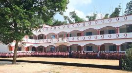 واحدة من مدارس قطر الخيرية في بنجلاديش