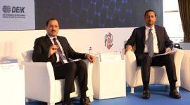 جانب من مشاركة سلطان بن راشد الخاطر وكيل وزارة التجارة والصناعة