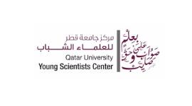 شعار مركز جامعة قطر للعلماء الشباب