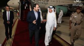 وزير الدولة للشؤون الخارجية مستقبلا رئيس جمهورية قبرص