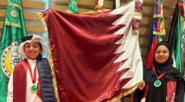 الطالبان الفائزان بالميدالتين