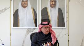سعادة السفير محمد العمادي، رئيس اللجنة القطرية لإعادة إعمار غزة