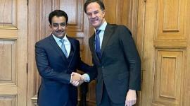سفير قطر مع رئيس مجلس وزراء هولندا