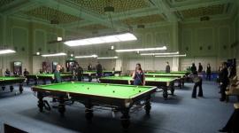 جانب من بطولة العالم للسنوكر لفرق الأساتذة