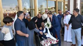 جانب من استقبال المواطنين البوسنيين