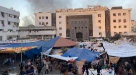 مجمع الشفاء الطبي في غزة