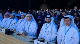الوفد القطري المشارك في المؤتمر