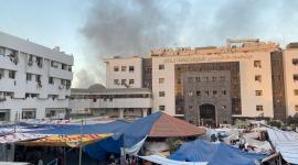 مجمع الشفاء الطبي في قطاع غزة