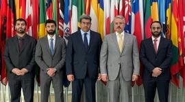 وفد المجلس الأعلي للقضاء