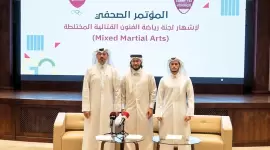 جانب من المؤتمر الصحفي