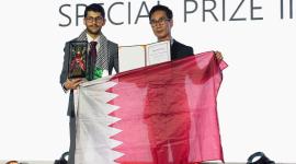 جانب من تكريم المخترع القطري