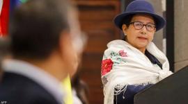 سيليندا سوسا وزيرة الخارجية البوليفية الجديدة،