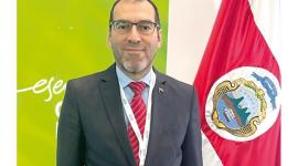 السيد جايرو لوبيز رئيس بعثة سفارة كوستاريكا لدى الدولة