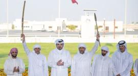 جانب من تتويج الفائزين