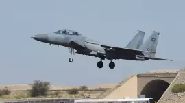 مقاتلة سعودية من طراز F-15 (أرشيفية)