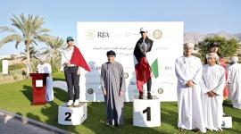 جانب من تتويج الفائزين