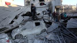 آثار العدوان الإسرائيلي على قطاع غزة