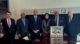 جانب من مشاركة سعادة الشيخة علياء آل ثاني في المشاورات