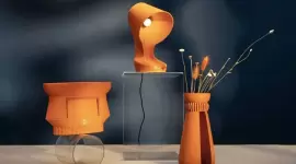 أثاث مصنوع من قشور الفاكهة