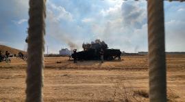 دبابة ميركافا إسرائيلية دمرتها القسام