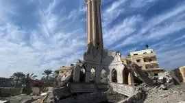 آثار العدوان الإسرائيلي على قطاع غزة