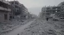 آثار العدوان الإسرائيلي على قطاع غزة