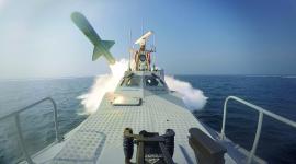 سفينة حربية تابعة للبحرية الإيرانية