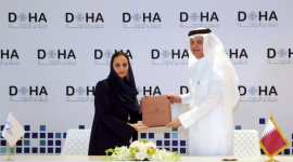 جانب من توقيع الاتفاقية