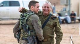 غادي آيزنكوت ونجله المقتول في غزة