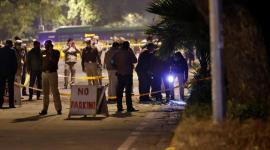 من موقع الانفجار