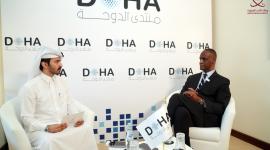 سفير الولايات المتحدة الأمريكية خلال حواره مع وكالة الأنباء القطرية