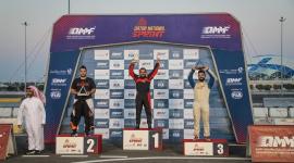 جانب من تتويج الفائزين