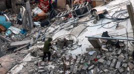 آثار العدوان الإسرائيلي على قطاع غزة