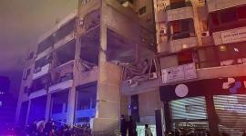 جانب من آثار القصف الإسرائيلي