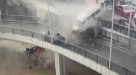 لحظة وقوع الحادث