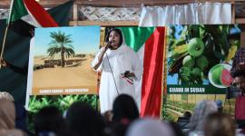 من فعاليات الاحتفال بذكرى الاستقلال في جناح السودان